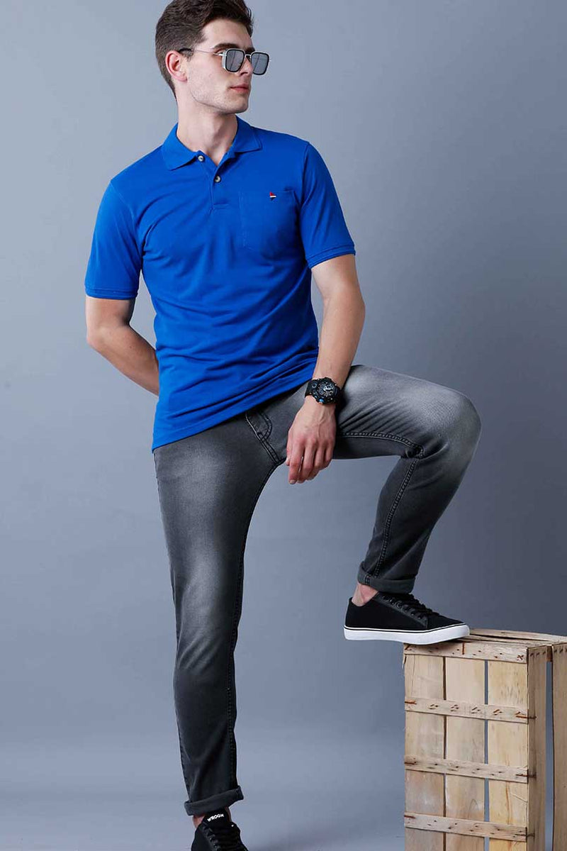 Ink Blue Polo T-Shirt