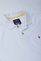 Pure White Polo T-Shirt